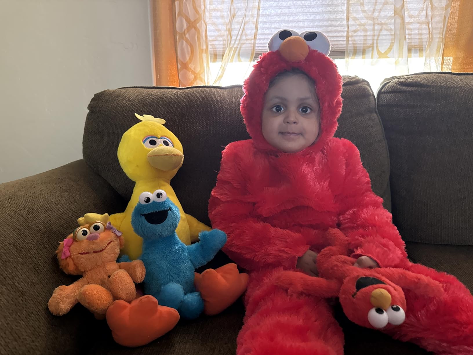 Disguise Sesame Street Elmo Comfy Costume, Officially Licensed Sesame Street Costume for Toddlers, Small (3T-4T) customer photo 1