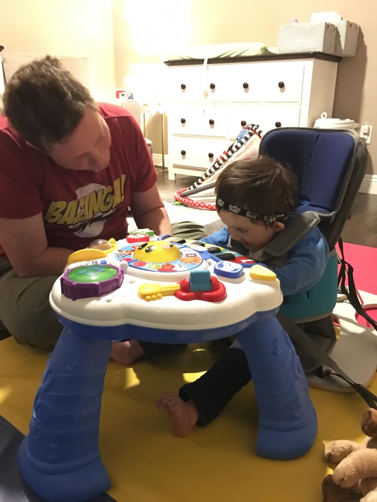 Baby Einstein Discovering Music Activity Table, Ages 6 Months + customer photo 1