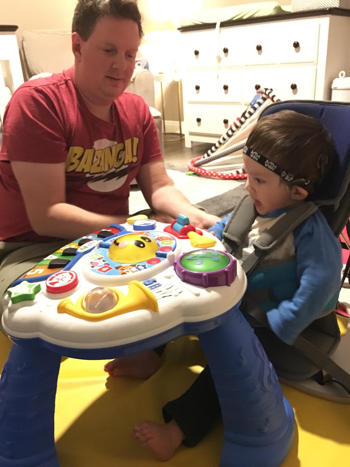 Baby Einstein Discovering Music Activity Table, Ages 6 Months + customer photo 2