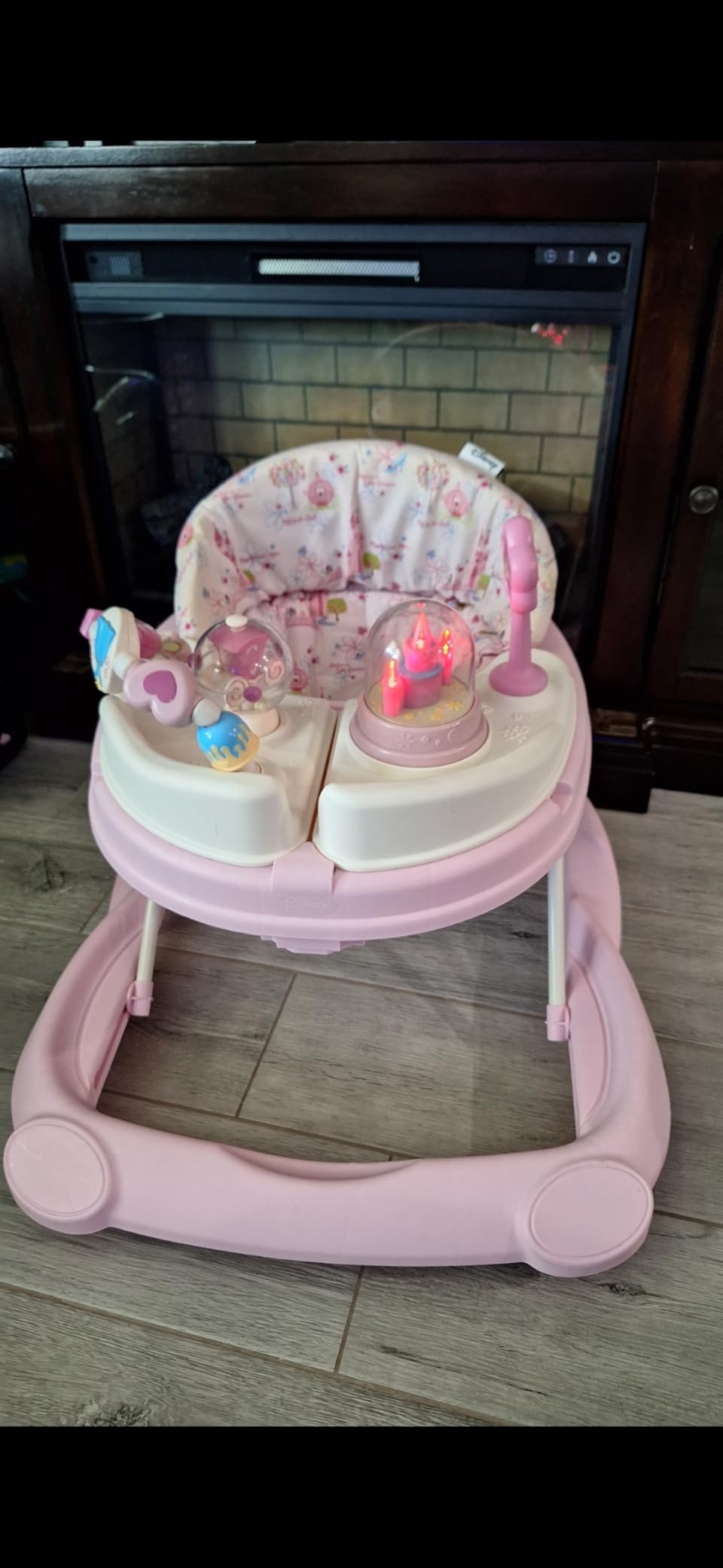 Disney Baby Princess Walker with Wheels, Pink Baby Walkers and Activity Center for Infants customer photo 2