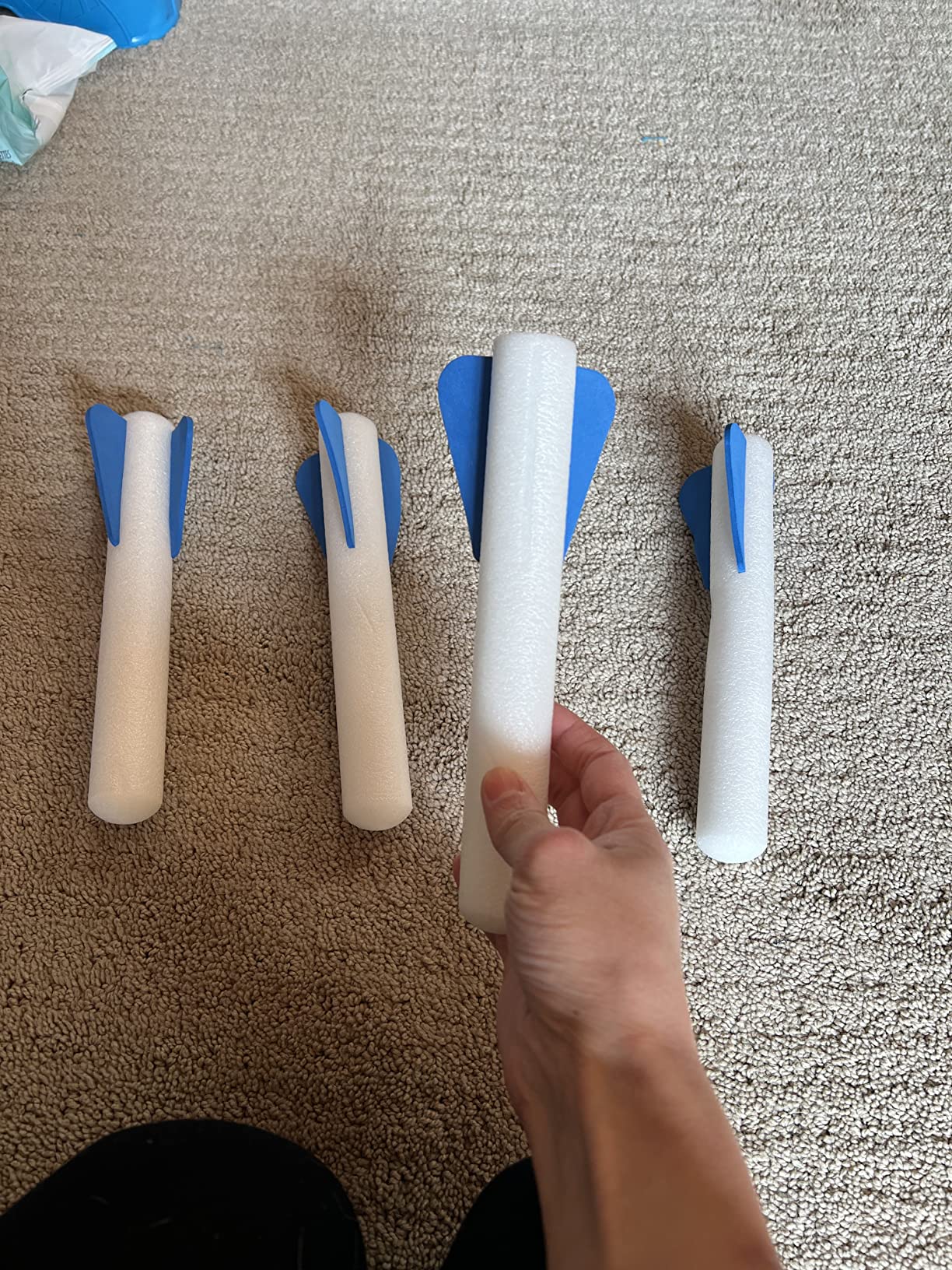 Stomp Rocket Jr Multi-Color Rocket Launcher for Kids, 8 Rockets - Fun Outdoor Kids Gifts - STEM Toy Foam Blaster Set Soars Up to 100 Feet - Ages 3 & Up customer photo 2