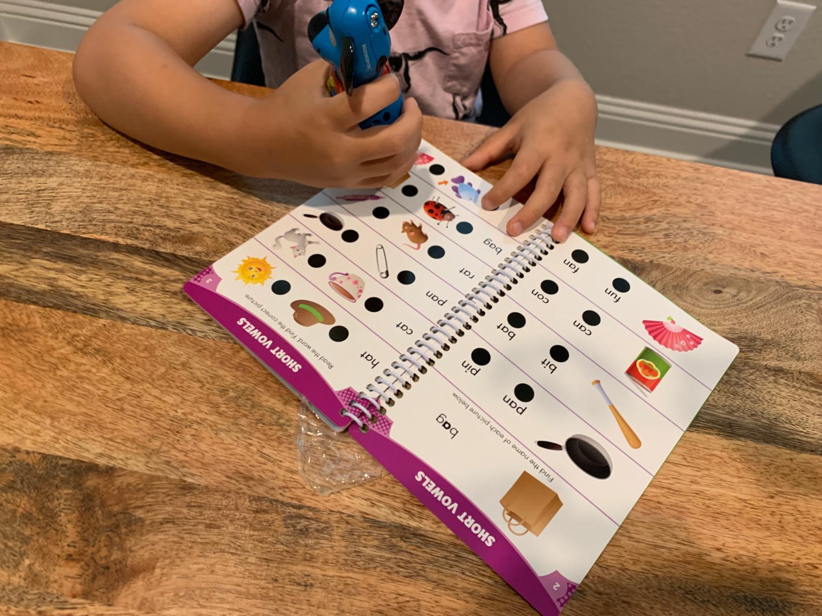 Educational Insights Hot Dots Kindergarten Reading Set - Kindergarten Workbooks with Interactive Pen, Homeschool Learning Activities, Learn to Read Activity Books for Kids Ages 5+ customer photo 1