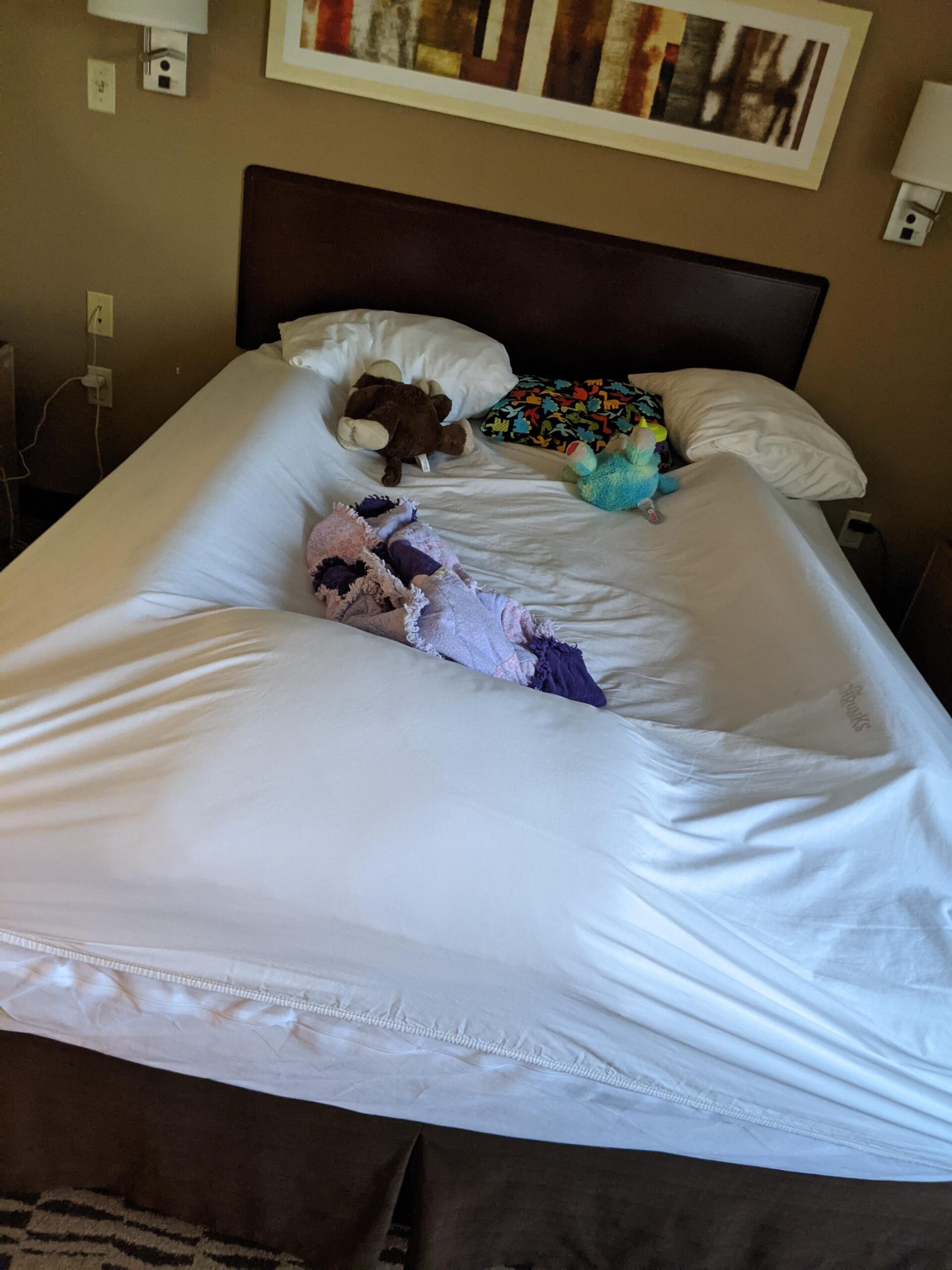 (2-Pack) Shrunks Inflatable Bed Rail for Toddlers | Travel Bed Rail for Kids, Adults, and Elderly | Portable Toddler Bed Bumpers | Blow Up Bed Guard Rail for Twin, Full, Queen, King Size Beds customer photo 1