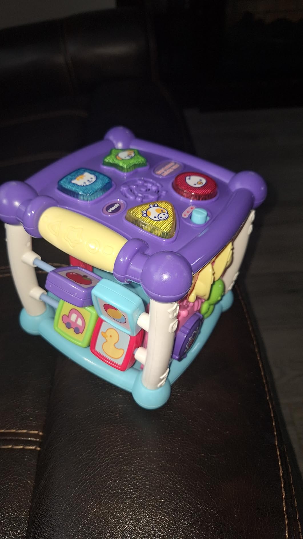 VTech Busy Learners Activity Cube, Purple customer photo 2