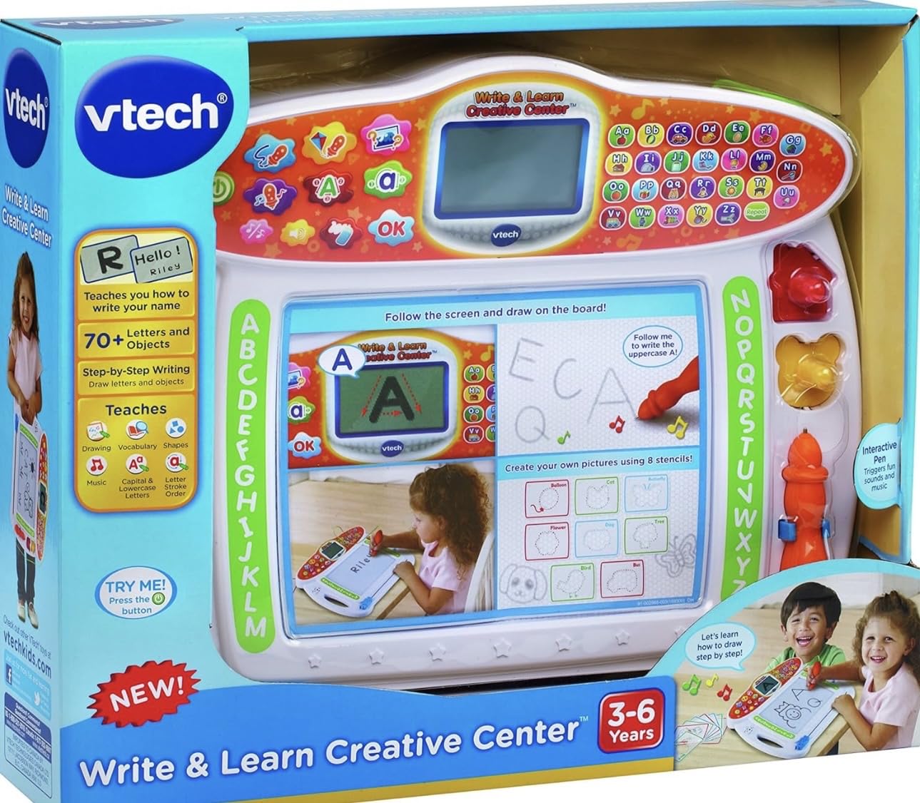 VTech Write and Learn Creative Center, White customer photo 2