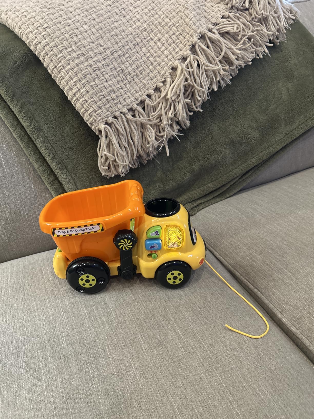 VTech Drop and Go Dump Truck, Yellow customer photo 2