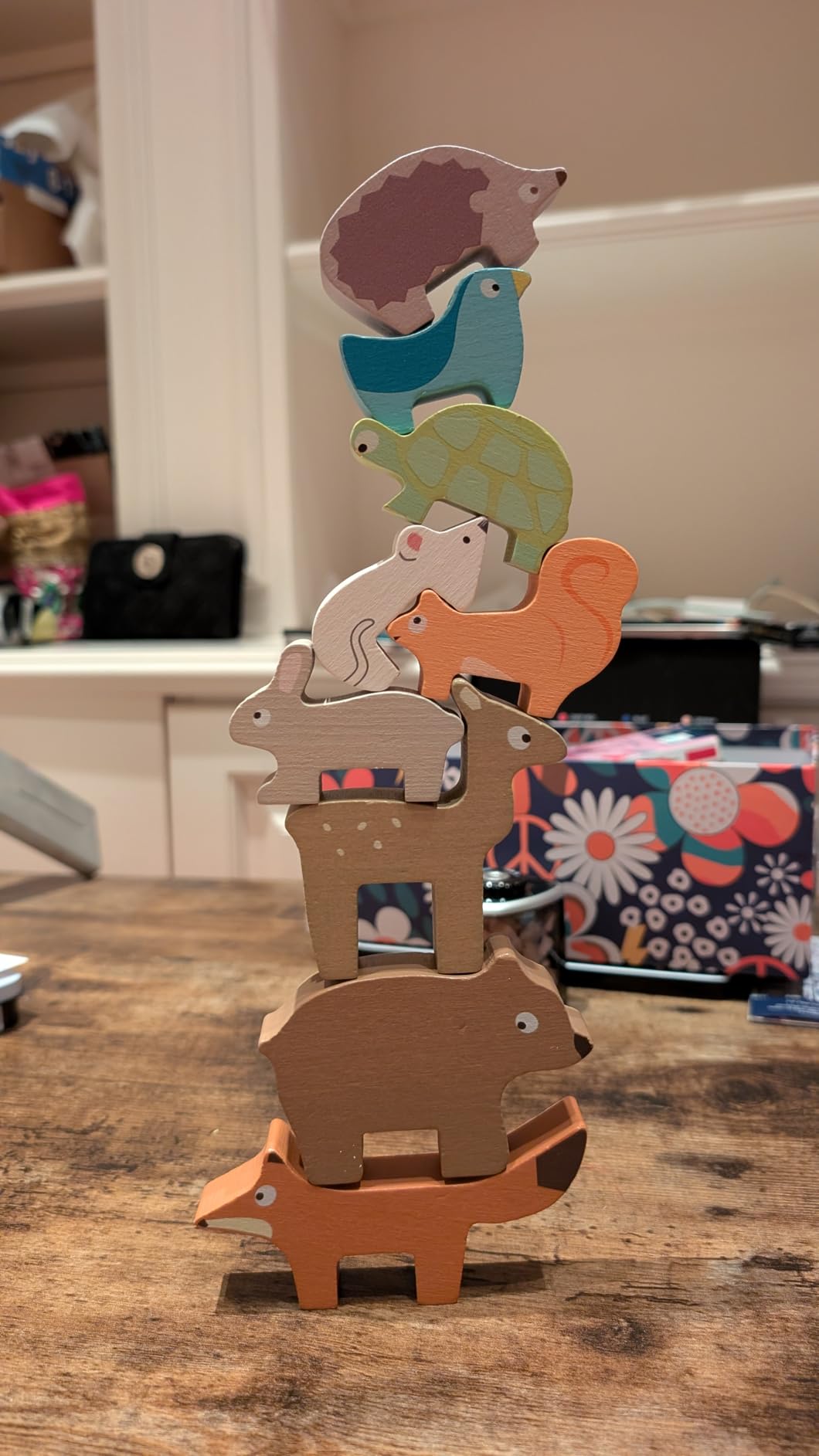 Le Toy Van - Wooden Petilou Forest Stacker Puzzle & Bag Educational Balancing Activities Toy | Great Gift for Kids and Toddlers | Suitable for Age 18+ Months Old customer photo 2