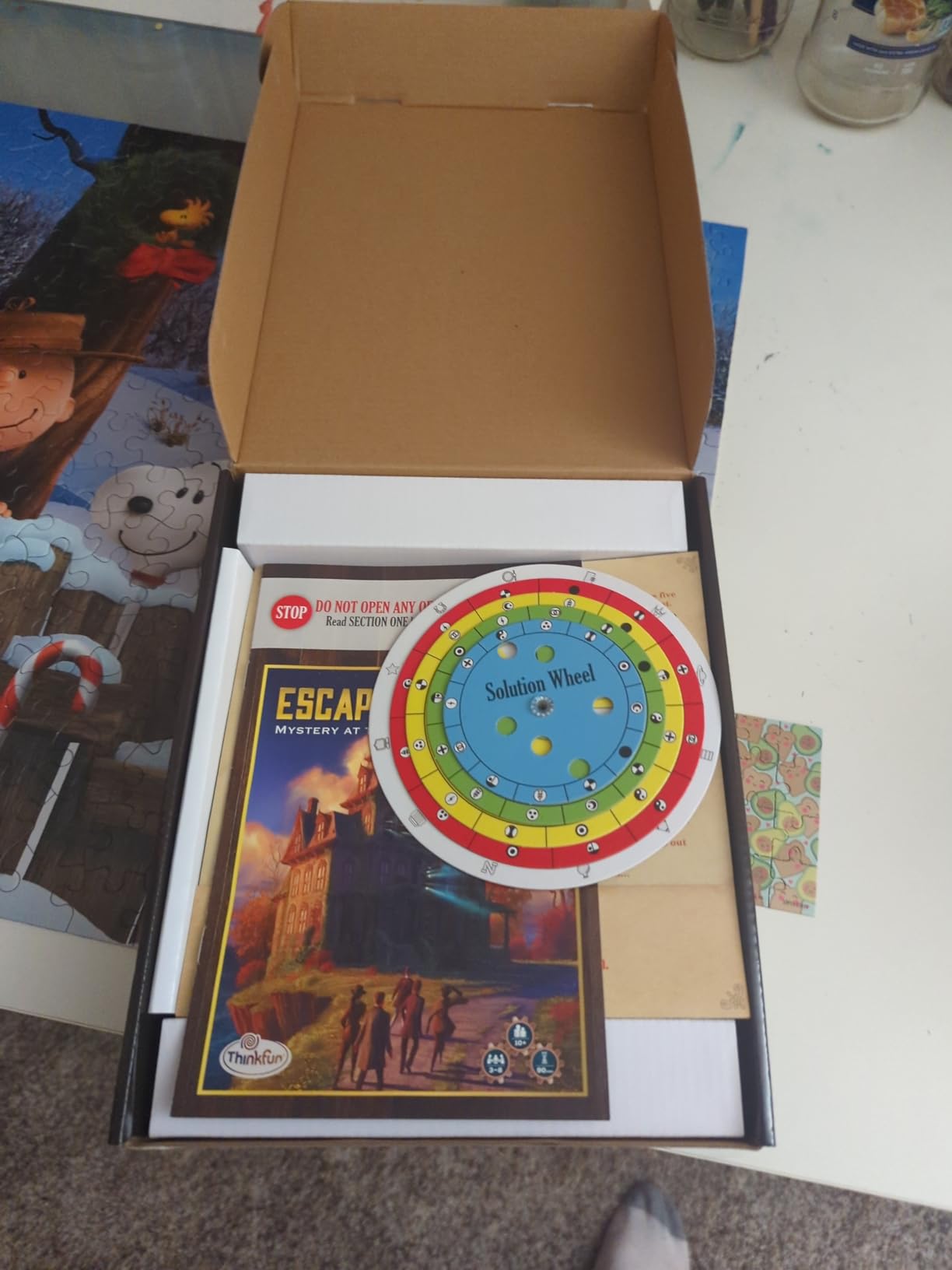 ThinkFun Escape The Room Stargazer's Manor - A Thrilling Escape Room Game in a Box for Ages 10 and Up | Enhances Logical Reasoning | Perfect for Family Game Night | Ideal Gift for Puzzle Lovers customer photo 2
