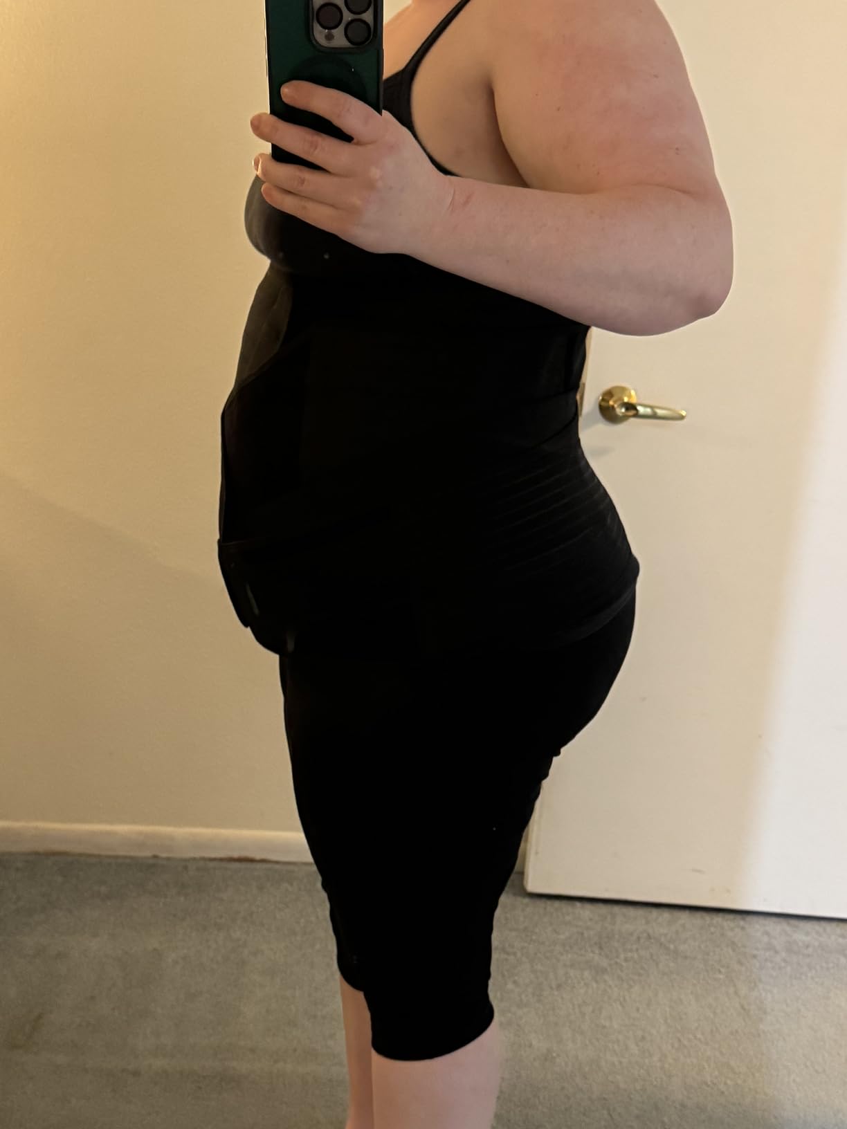 ChongErfei 3 in 1 Postpartum Support - Recovery Belly/waist/pelvis Belt Shapewear Slimming Girdle customer photo 2