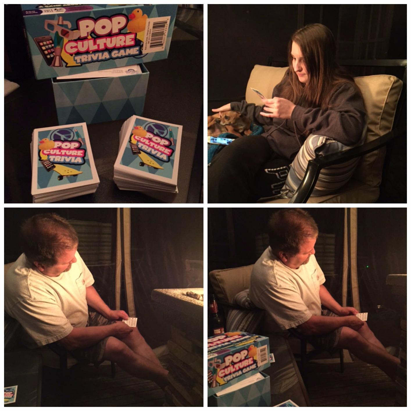 Outset Media Pop Culture Trivia Game - Party Game - Family Game - Travel Game - Fun and Easy to Play - 1200 Trivia Questions - For 2 or More Players - Ages 12+ customer photo 1