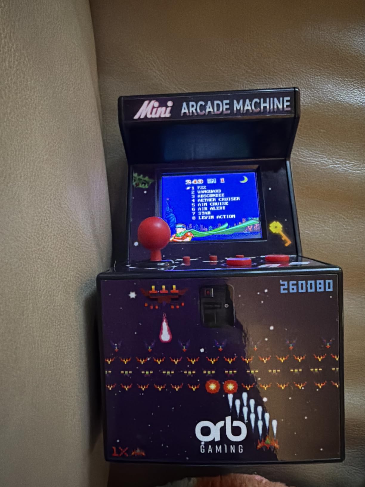 Mini Arcade Machine, 240 Built-in 8-Bit Games, 2.5