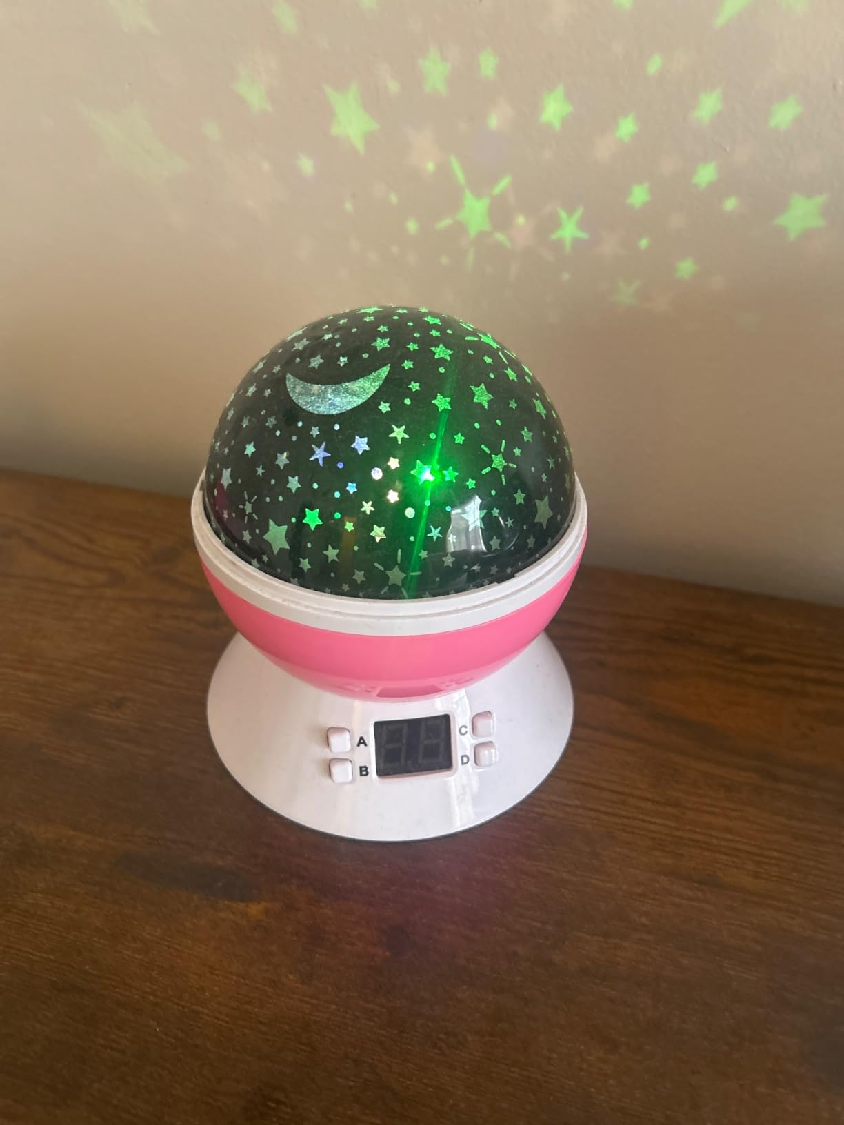 Kids Star Projector Night Light, Star Night Light Projector for Kids, Ceiling Stars Projection Lamp with Timer, 360° Rotating Night Light for Bedroom, Birthday Gift for 3 4 5 Year Old Girls Boys customer photo 1