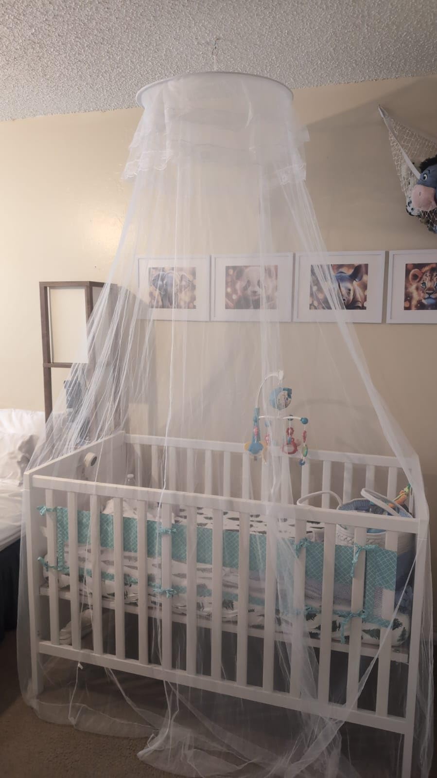 STOBOK Mosquito Net, Baby Canopy Bed Netting customer photo 1