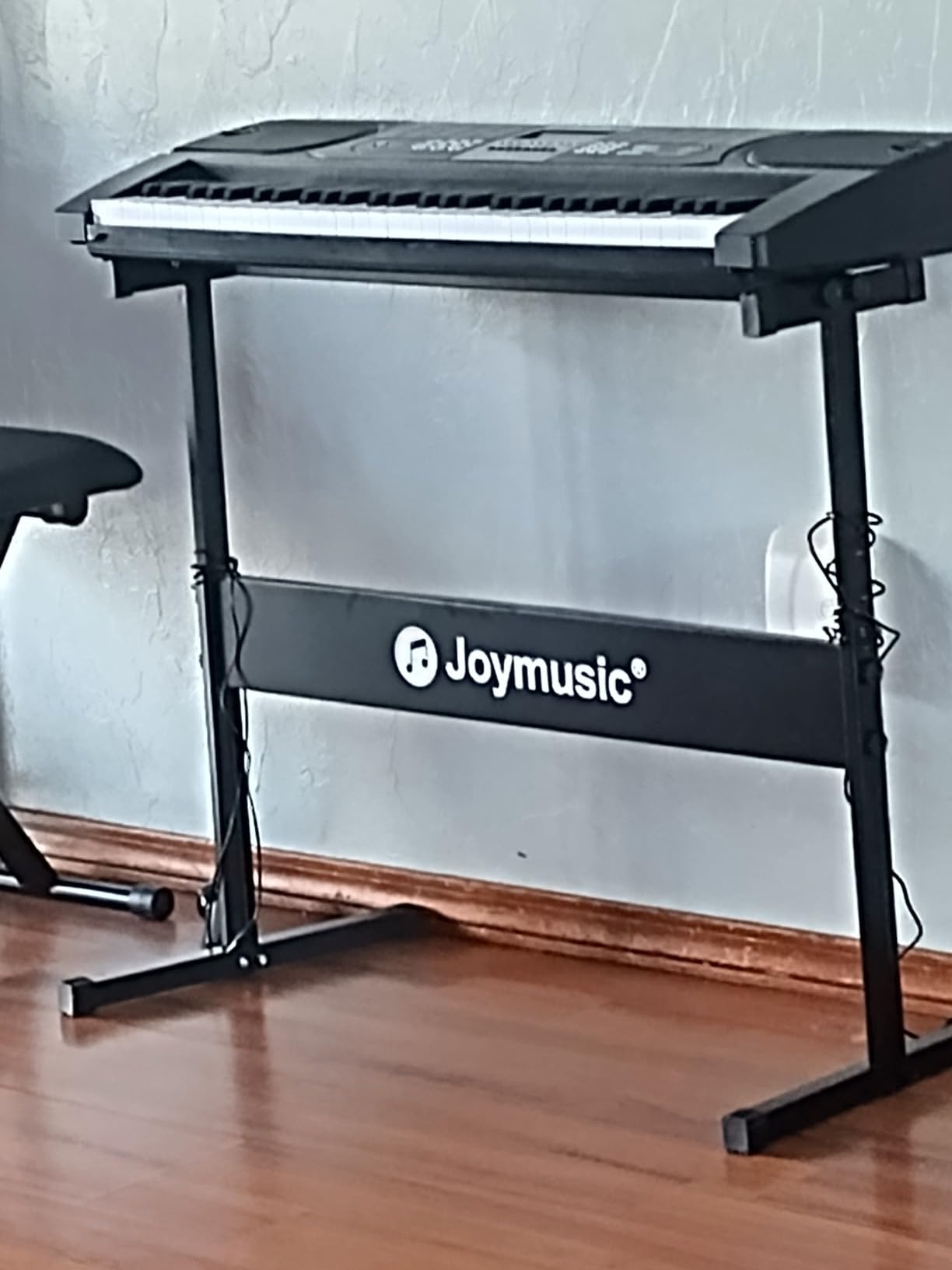 61-Key Electronic Keyboard Pack with Headphones, Microphone, Stand, Stool, and Power Supply - The Electronic Keyboards (Pack of 1) customer photo 2