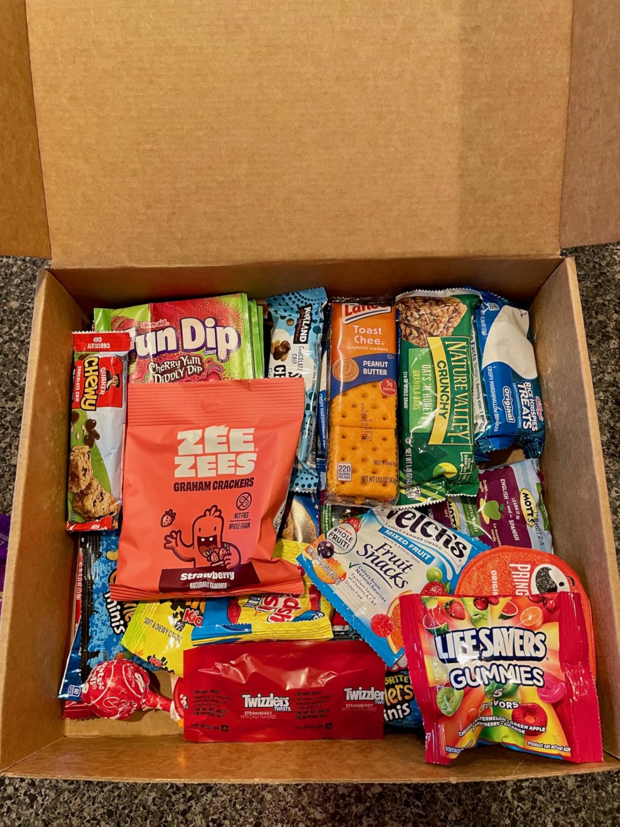 CRAVEBOX Snacks Box Variety Pack Care Package (45 Count) - Gift Basket for Kids & Adults customer photo 1