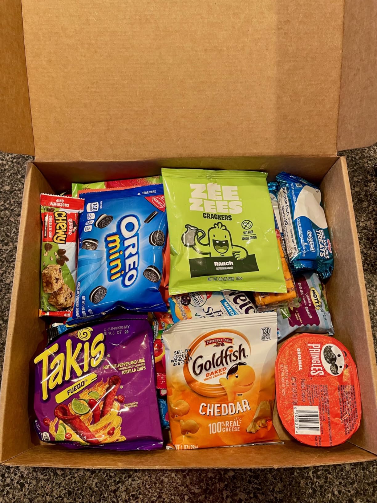 CRAVEBOX Snacks Box Variety Pack Care Package (45 Count) - Gift Basket for Kids & Adults customer photo 2
