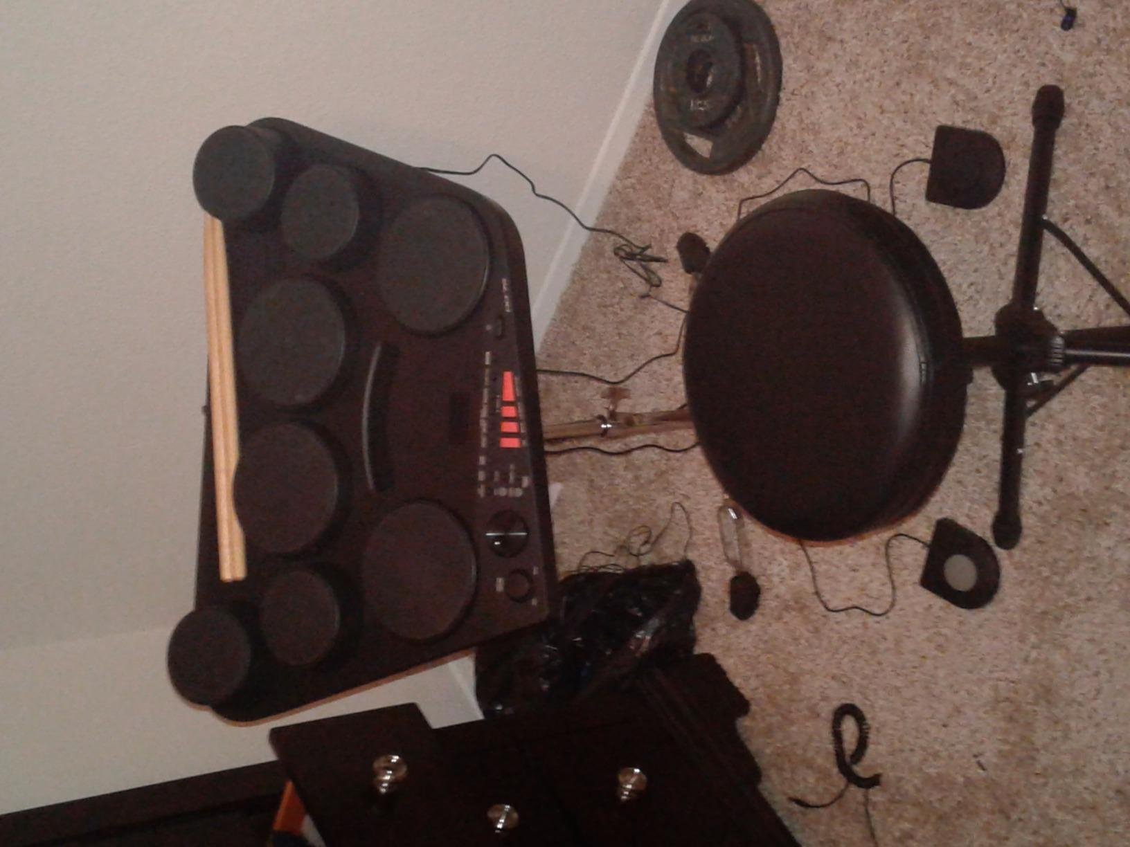 Yamaha DD-75 Portable Digital Drums with 2 Pedals and Drumsticks customer photo 2