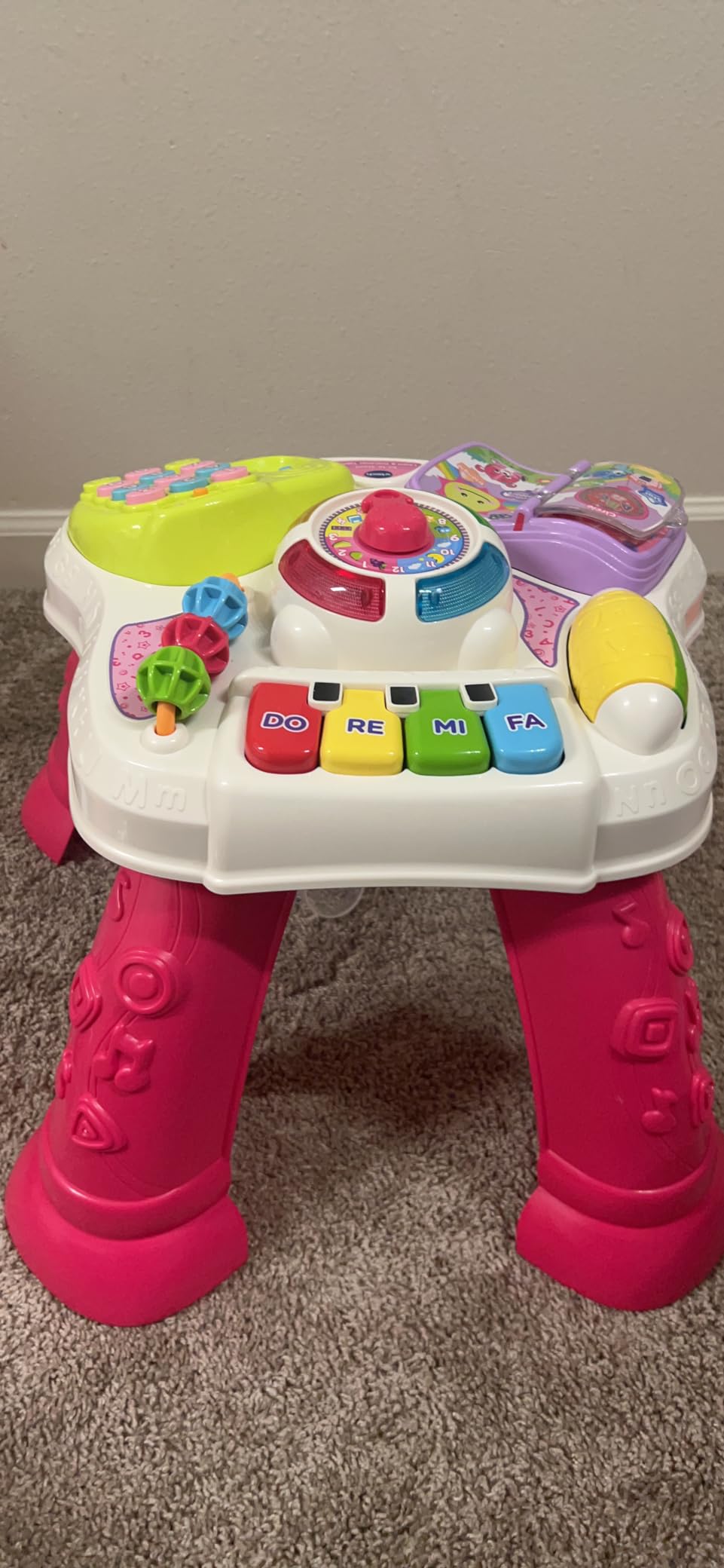 VTech Sit-to-Stand Learn and Discover Table, Pink customer photo 2