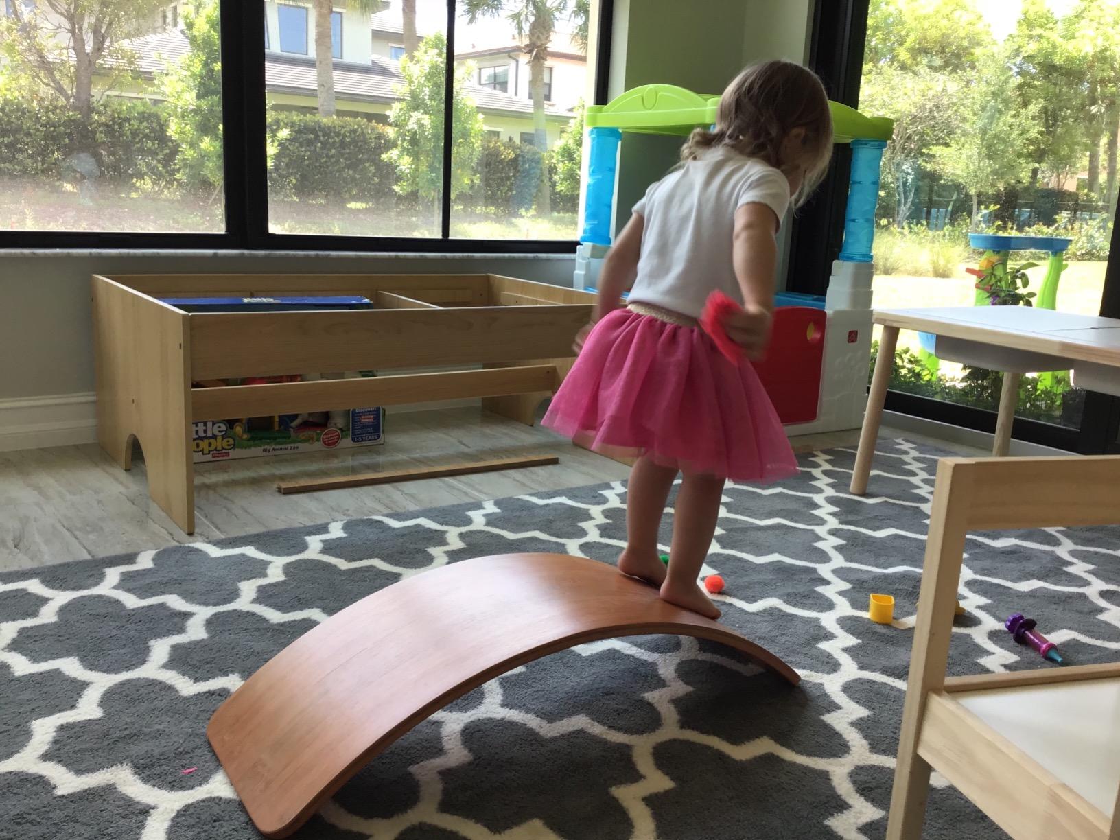 Kinderfeets Kinderboard, Waldorf Original Wooden Balance Board for Toddlers, Kids, Teens, Adults customer photo 1