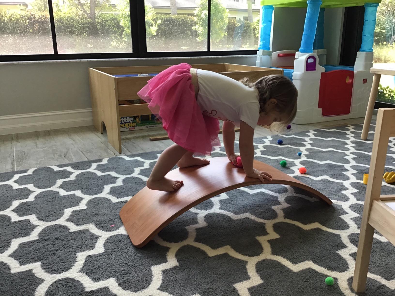 Kinderfeets Kinderboard, Waldorf Original Wooden Balance Board for Toddlers, Kids, Teens, Adults customer photo 2