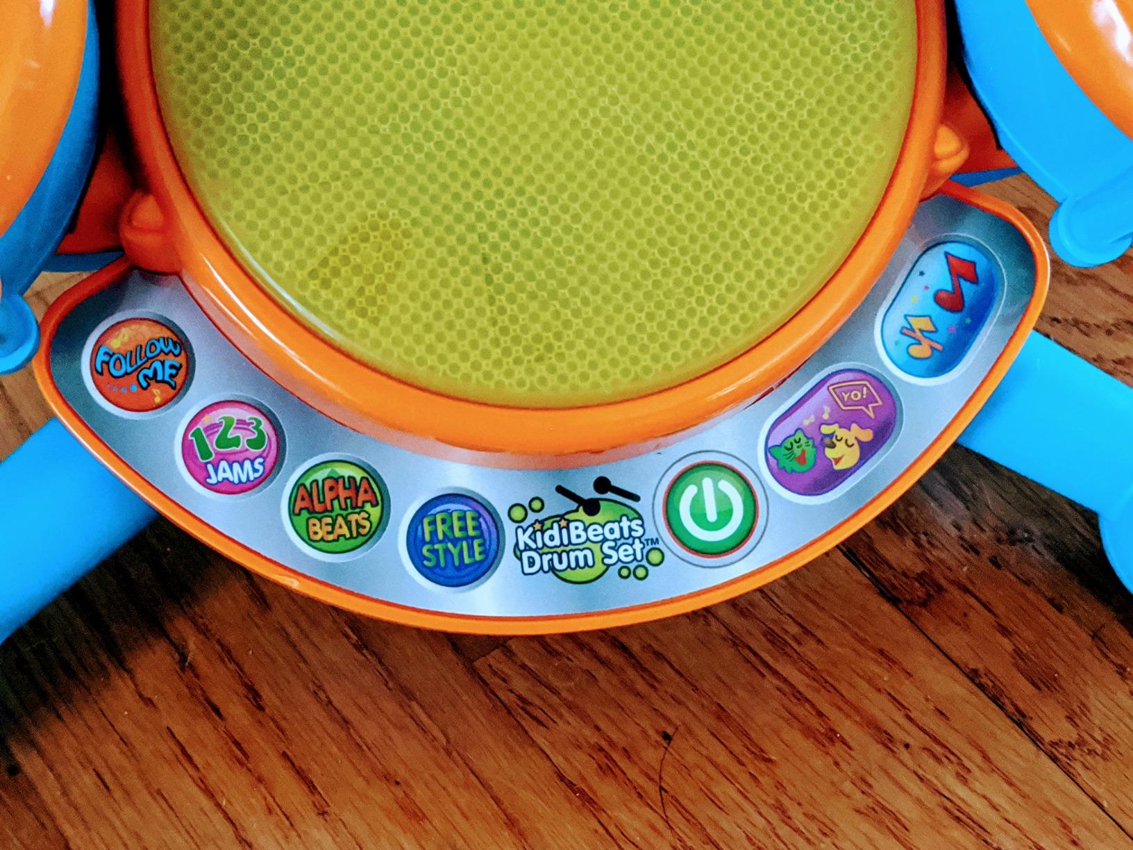 VTech KidiBeats Drum Set (Frustration Free Packaging), Orange customer photo 2