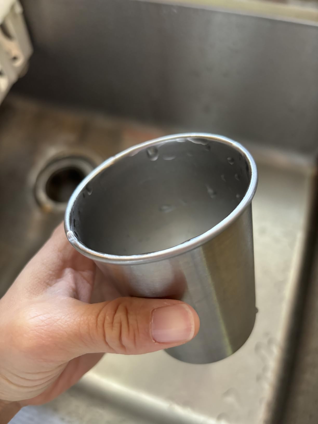 CHILLOUT LIFE Stainless Steel Kids Cups 8 oz - Stainless Steel Small Children Cups for Home & Outdoor Activities, BPA Free Unbreakable Premium Stackable Metal Drinking Glasses (4-Pack) customer photo 2