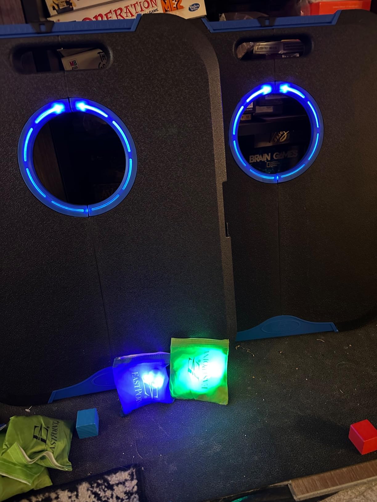 EastPoint Sports Go! Gater Cornhole - Light-Up and Travel Versions - Easy Storage & Light-Weight - Perfect for Outdoor and Indoor Play customer photo 1