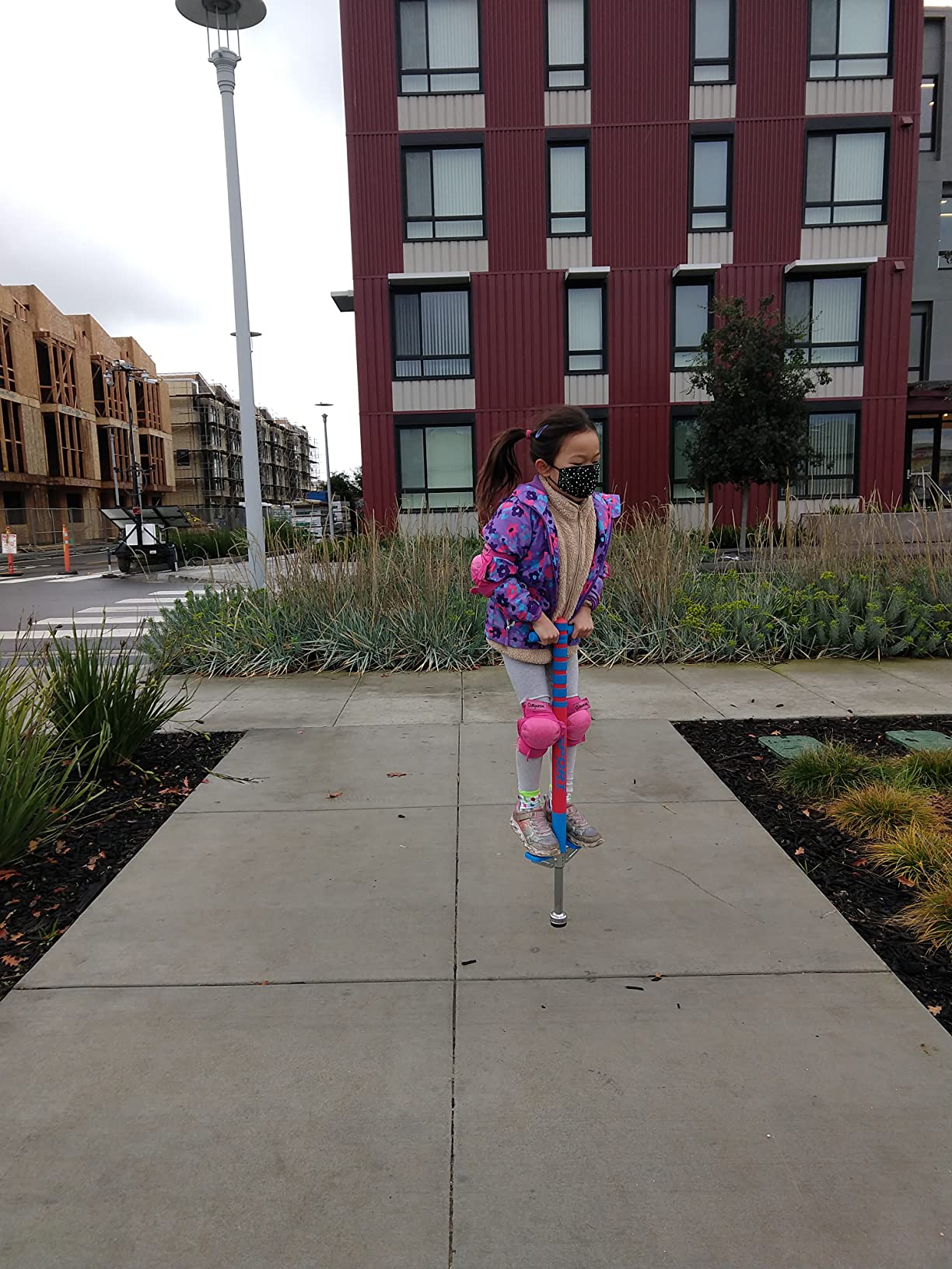 New Bounce Pogo Stick for Kids - Pogo Sticks, 40 to 80 Lbs - Sport Edition, Quality, Easy Grip, PogoStick for Hours of Wholesome Fun customer photo 1