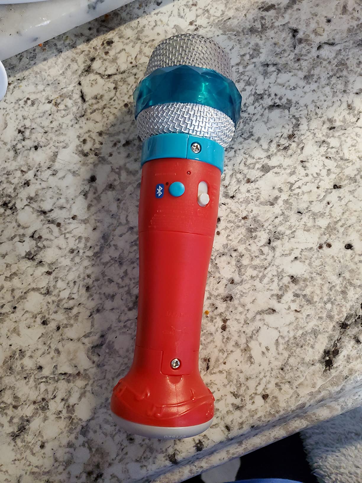 Battat - Toy Karaoke Mic - Light-Up & Voice-Changing Microphone - Record & Playback - Sing-Along with Bluetooth - 3+ Years - Musical Light Show Microphone customer photo 1