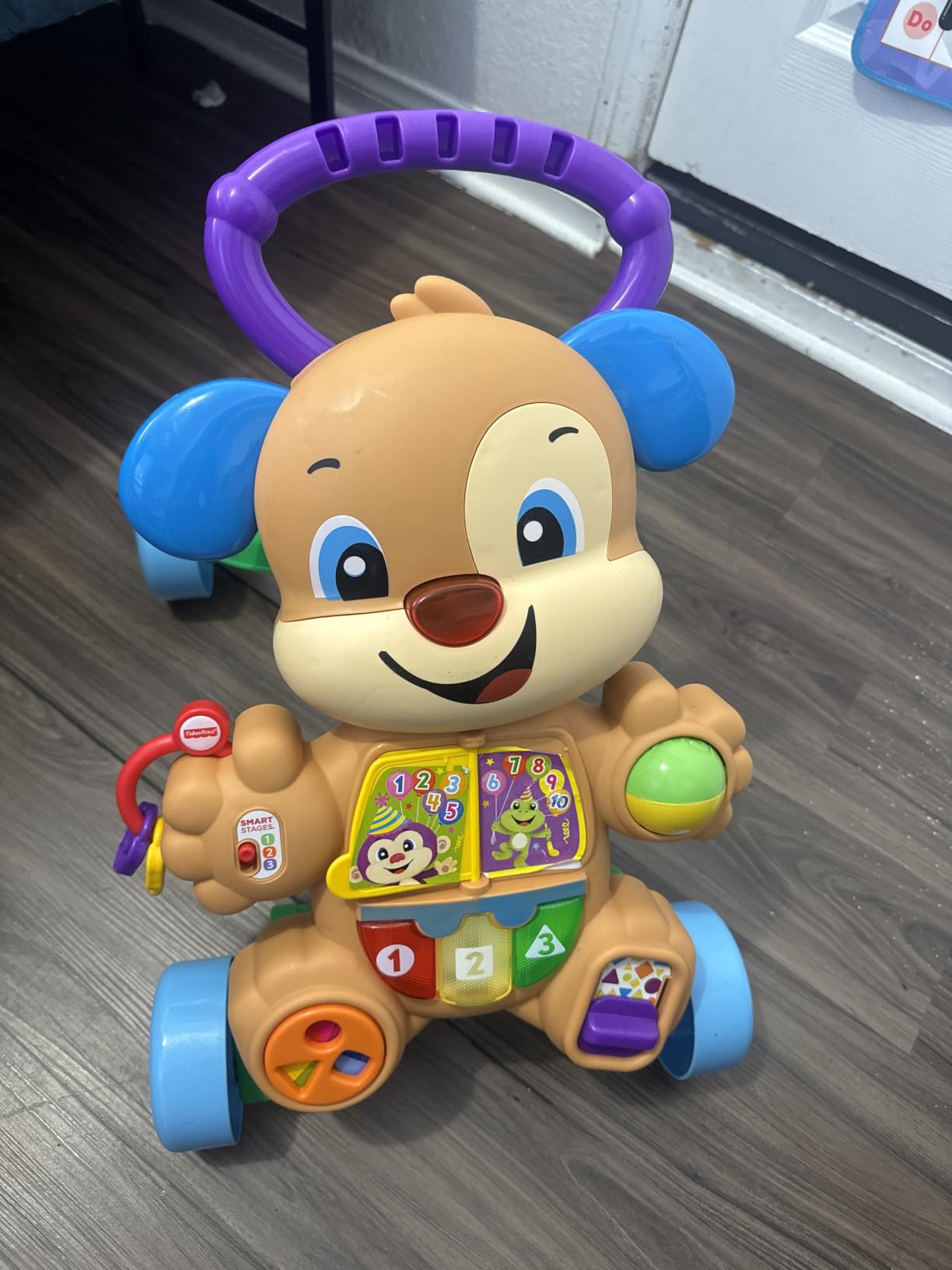 Fisher-Price Baby Toy Laugh & Learn Smart Stages Puppy Walker with Educational Music Lights & Activities for Infants Ages 6+ Months customer photo 2