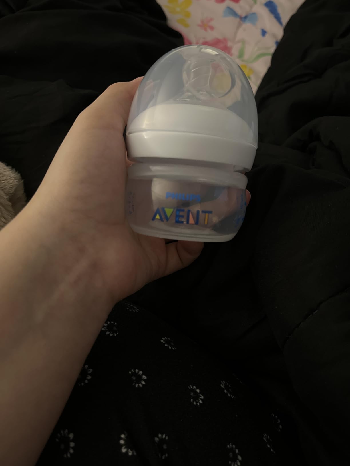 Philips Avent Natural Baby Bottles, with First Flow Nipple, 2OZ/60ML, 2 Pack, SCF019/25 customer photo 1