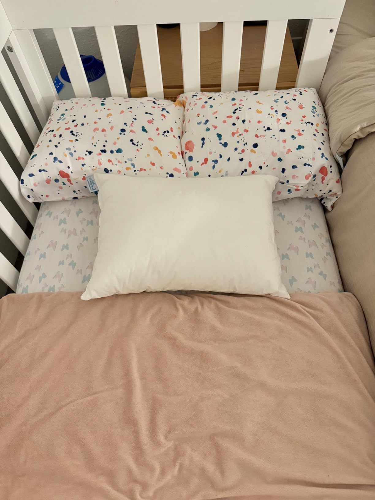 Little Sleepy Head Youth Pillow 16x22 - Soft & Hypoallergenic Bed Pillow Youth Pillows for Sleeping Age 5-10 - Snugly Designed Youth Neck Pillows for Travel, School and Bedtime - (1 Pack) customer photo 2