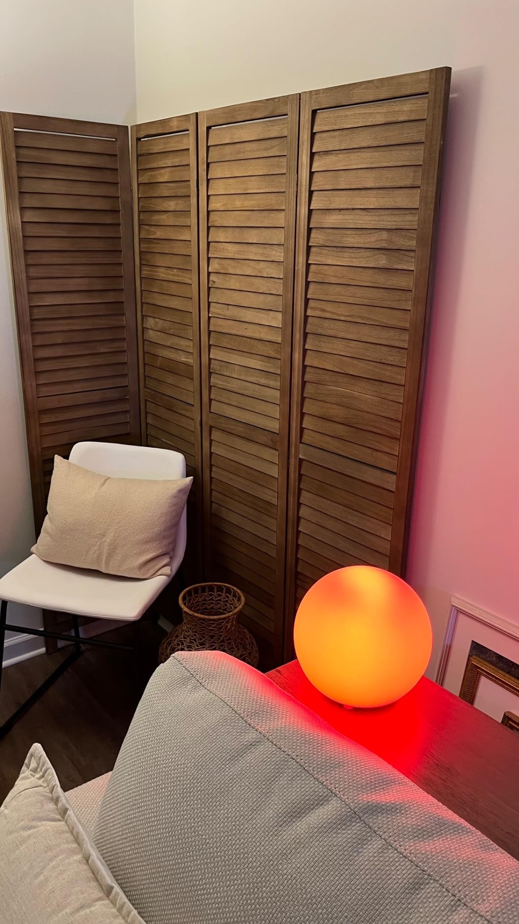 LOFTEK 6-inch LED Light Ball: Nursery Night Light with Remote Control, 16 RGB Color Changing & Dimming Rechargeable, Cordless Portable Waterproof Floating Pool Lights for Kids or Decor customer photo 1