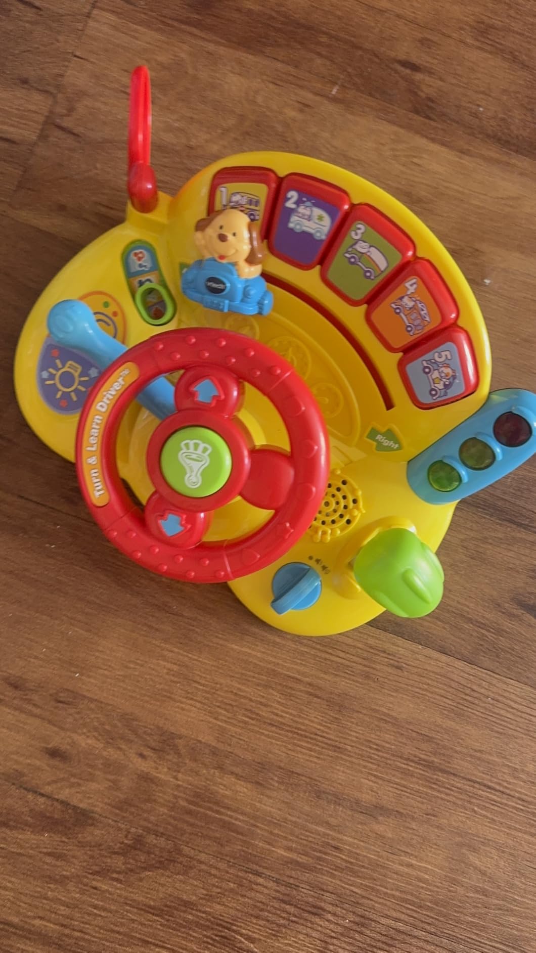 VTech Turn and Learn Driver (Frustration Free Packaging), Yellow customer photo 1