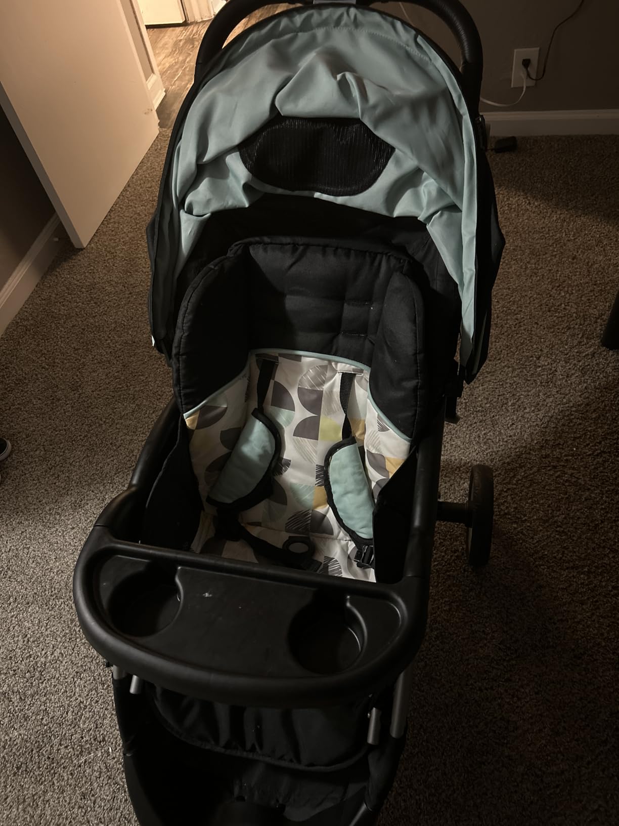 Baby Trend EZ Ride 35 Travel System, Stroller and Infant Car Seat Combo, Doodle Dots - Lightweight and Foldable Compact Design with One Hand Fold and Adjustable Handle customer photo 2