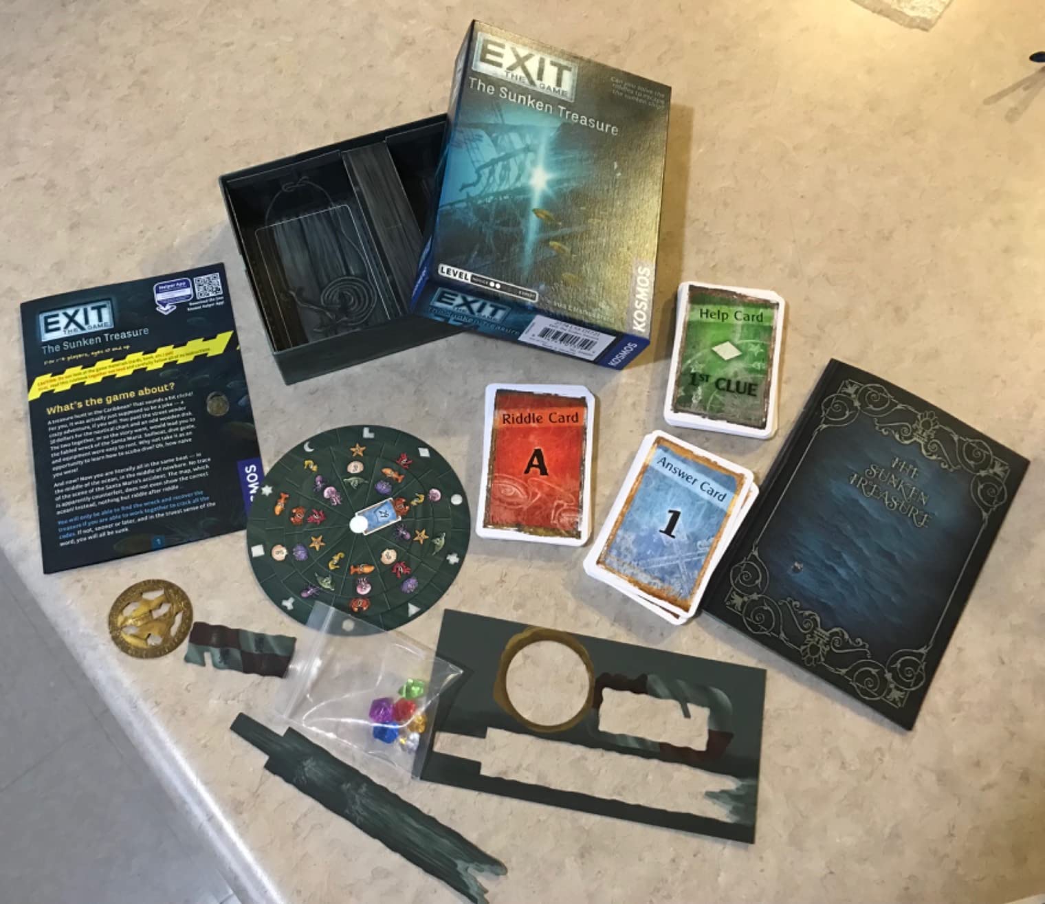 The Sunken Treasure | Exit: The Game - A Kosmos| Family-Friendly, Card-Based At-Home Escape Room Experience for 1 To 4 Players, Ages 10+ customer photo 1