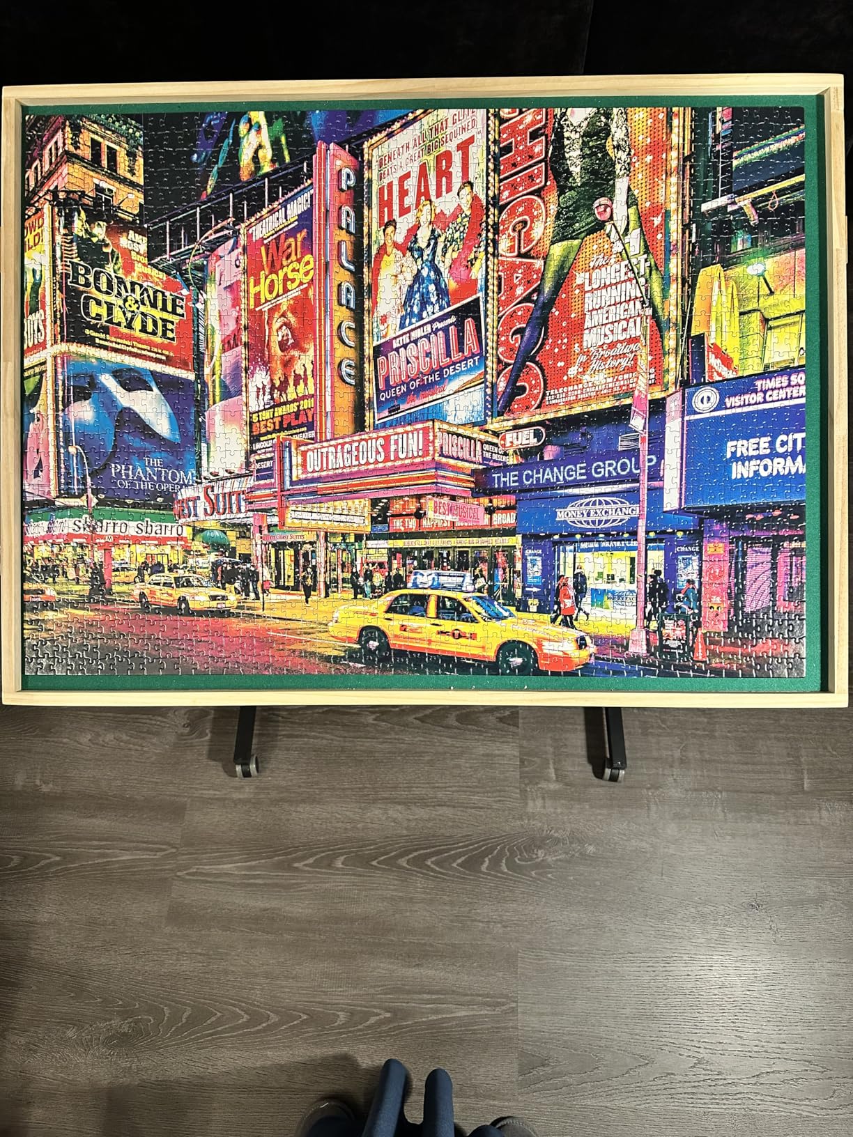 RoseArt - Kodak Premium - Las Vegas Strip - 1500 Piece Jigsaw Puzzle for Adults customer photo 1