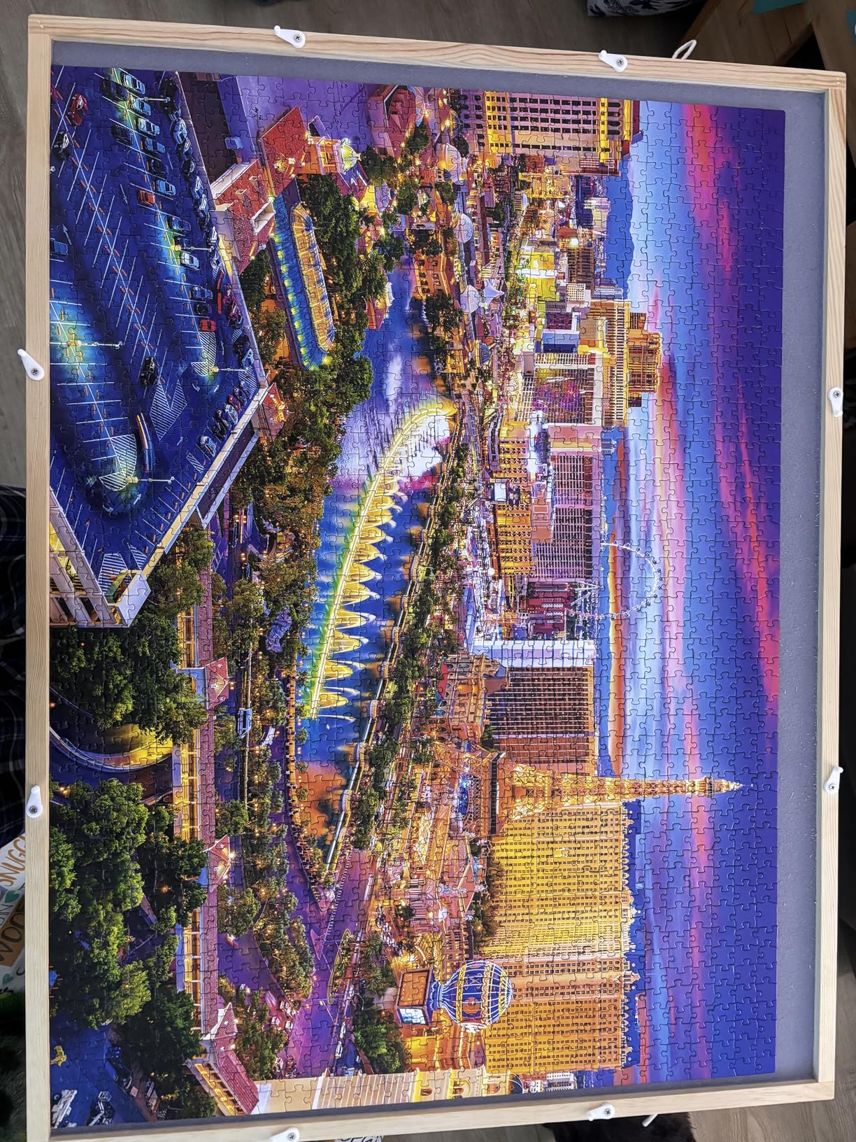 RoseArt - Kodak Premium - Las Vegas Strip - 1500 Piece Jigsaw Puzzle for Adults customer photo 2