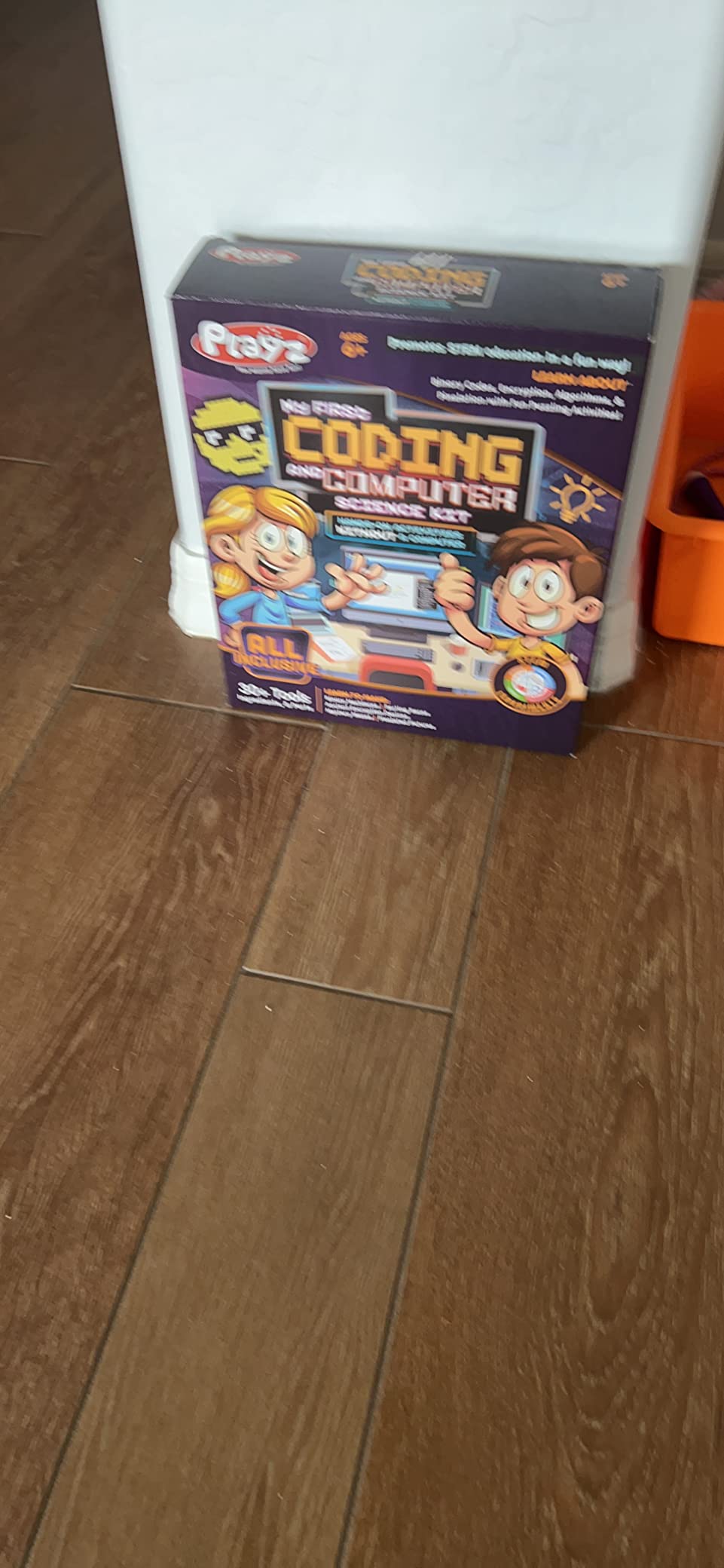 Playz My First Coding & Computer Science Kit - Learn About Binary Codes, Encryption, Algorithms & Pixelation Through Fun Puzzling Activities Without Using a Computer customer photo 2