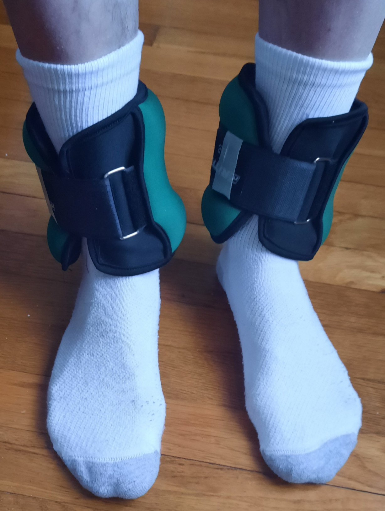 RitFit Ankle Weights - A Pair of 2/3/4/6/8/10 LBS, Wrist Weights with Adjustable Straps for Women & Men, Leg Weights for Walking, Running, Yoga, Gym, Workout, Physical Therapy customer photo 2