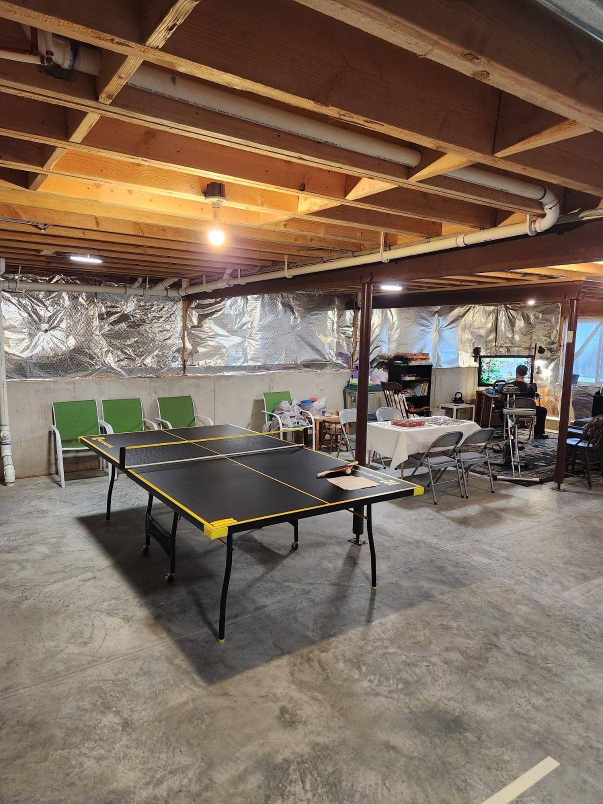 MD Sports Table Tennis Tables Multiple Styles Ping Pong Tables, Foldable for Easy Storage with Nets Included, Perfect for Family Game Rooms | Multiple Styles customer photo 2