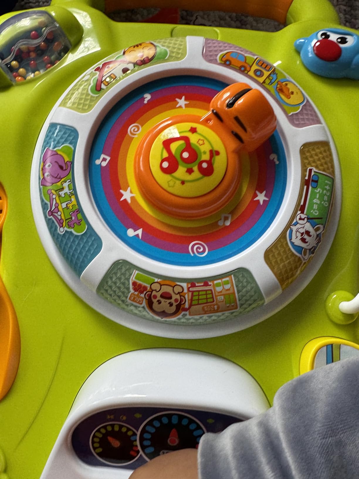 iPlay, iLearn 3 in 1 Baby Push Walker Toys, Toddler Musical Activity Center customer photo 1