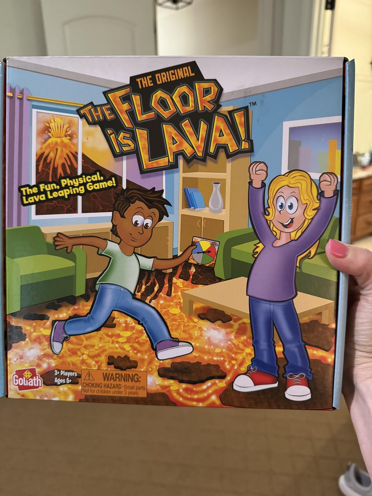 Goliath The Floor is Lava! Game - Interactive Game For Kids And Adults - Promotes Physical Activity customer photo 2