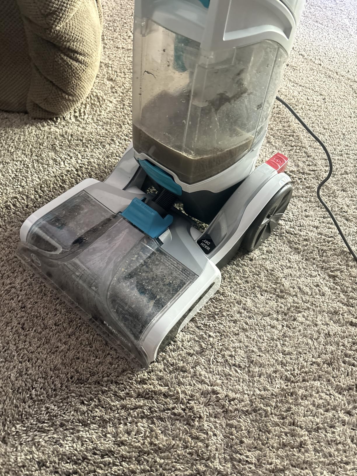 Hoover SmartWash+ Automatic Carpet Cleaner Machine for Carpet and Upholstery, Deep Cleaning Carpet Shampooer Machine, Pair with a Hoover Carpet Cleaner Solution for a Bright, Refreshed Home customer photo 1