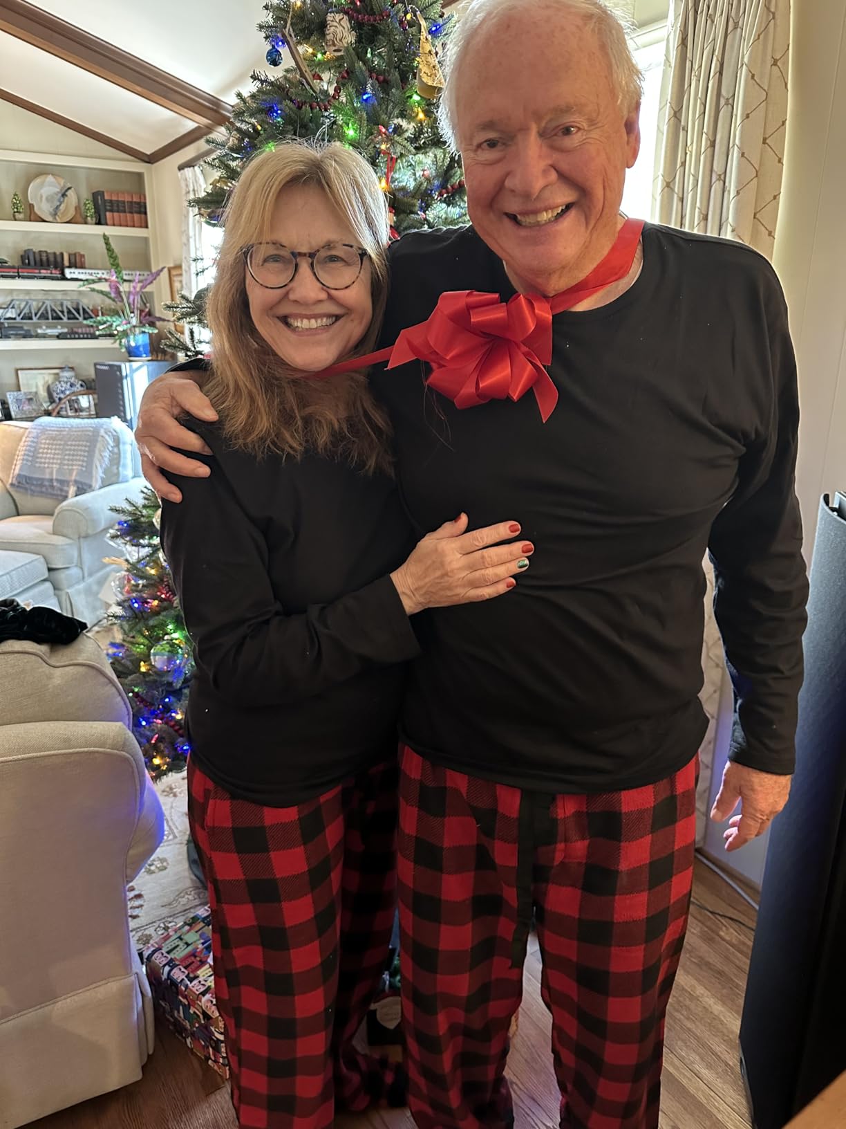 Matching Family Pajamas Buffalo Plaid customer photo 2
