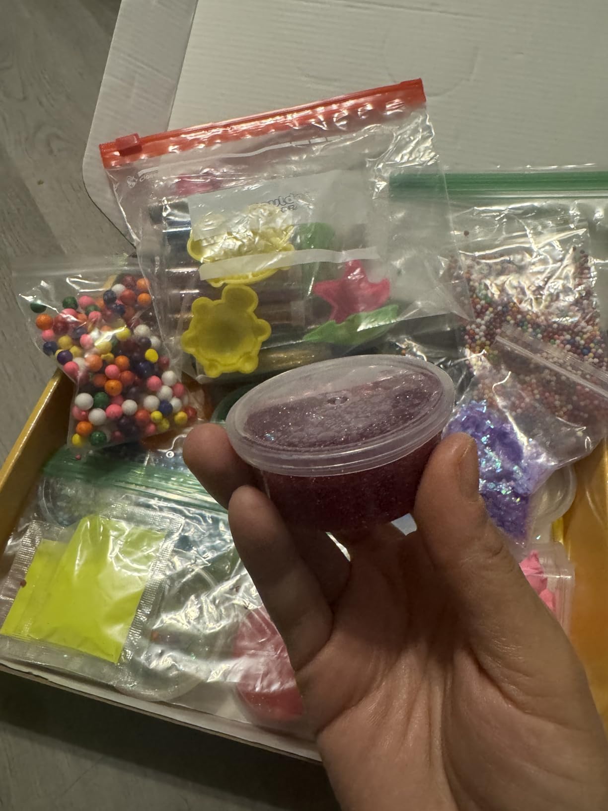 Ultimate Slime Kit for Girls 10-12 | Perfect Toys for Girls 7-12 Years Old | Complete DIY Slime Making Kit for Kids and Boys | Christmas Party Favors customer photo 2