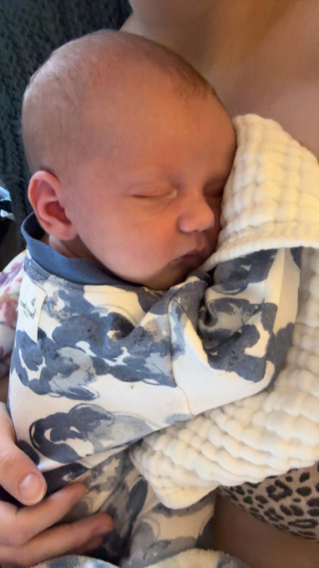 Burt's Bees Baby Organic Cotton Sleep and Play Footed Pajamas for Boys customer photo 2