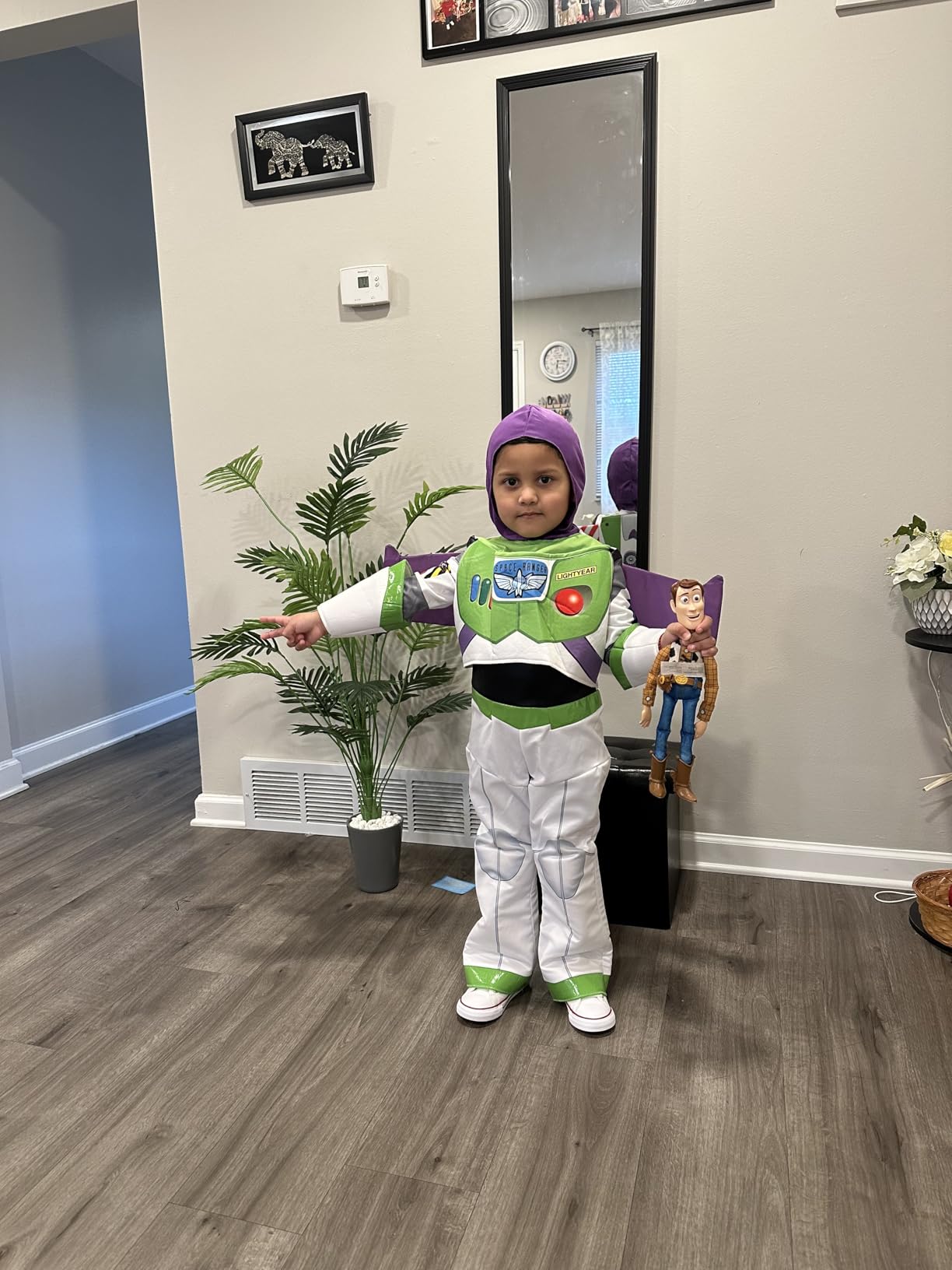Disguise Toy Story 4 Buzz Lightyear Costume, Official Toy Story 4 Costume for Kids, Extra Small (3T-4T) customer photo 1