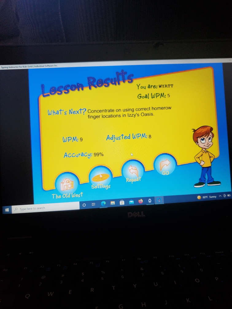 Typing Instructor for Kids Gold - Typing Training for Kids to Learn to Type or Improve their Typing Skills - Teaches Keyboard Basics Following One of 10+ Skill & Age-Appropriate Typing Plans - CD/PC customer photo 1