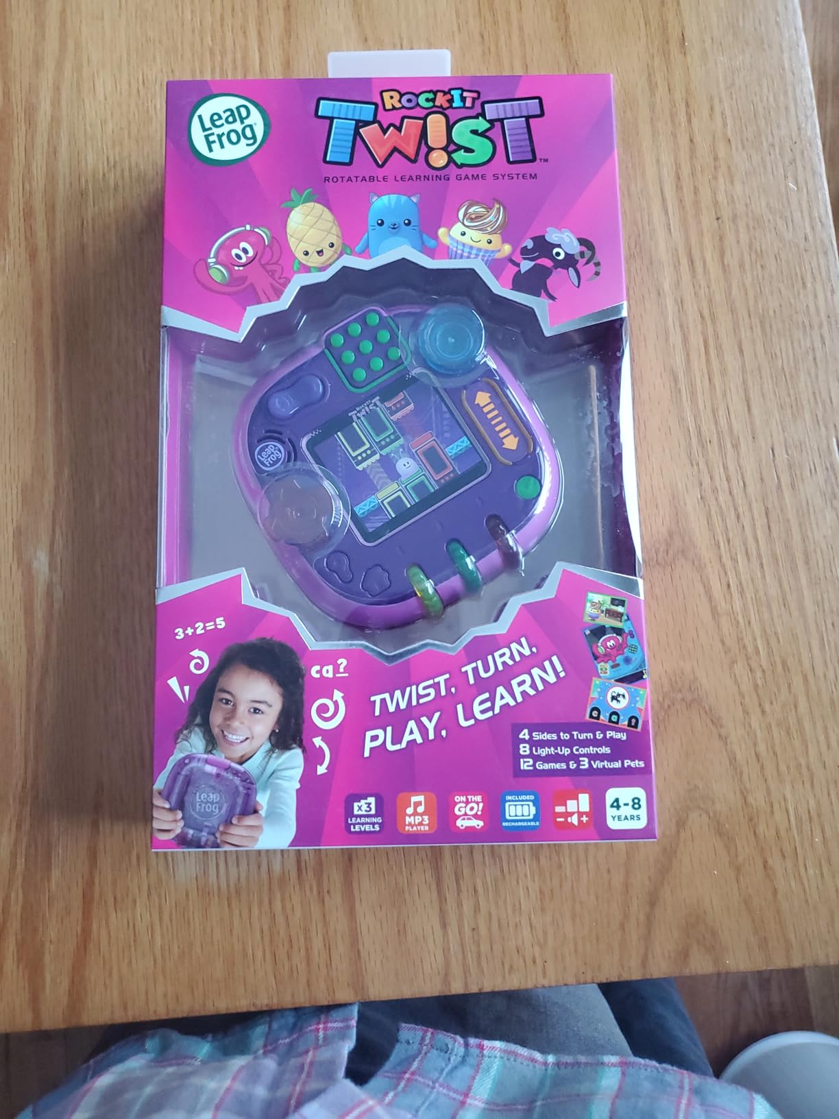 LeapFrog RockIt Twist Handheld Learning Game System, Purple customer photo 2